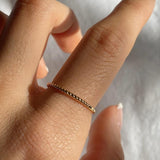 Simple band ring, dainty stackable ring for evryday.