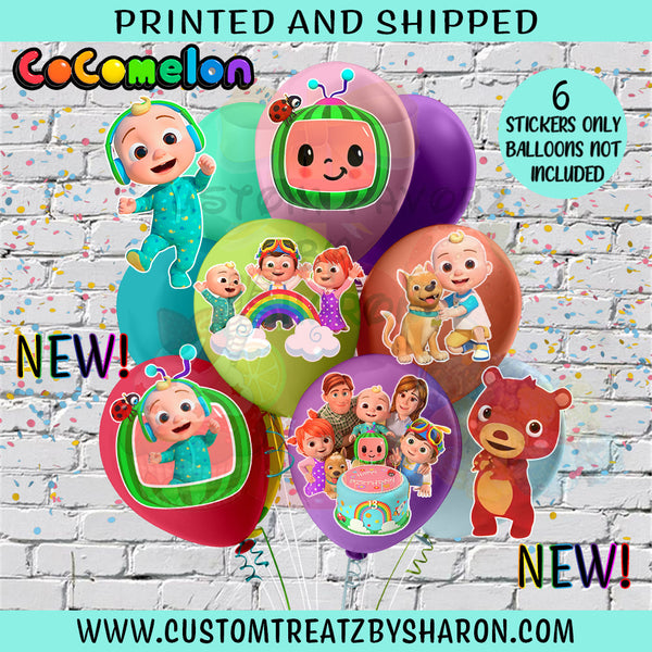 GRACIE'S CORNER BALLOON STICKERS (6)