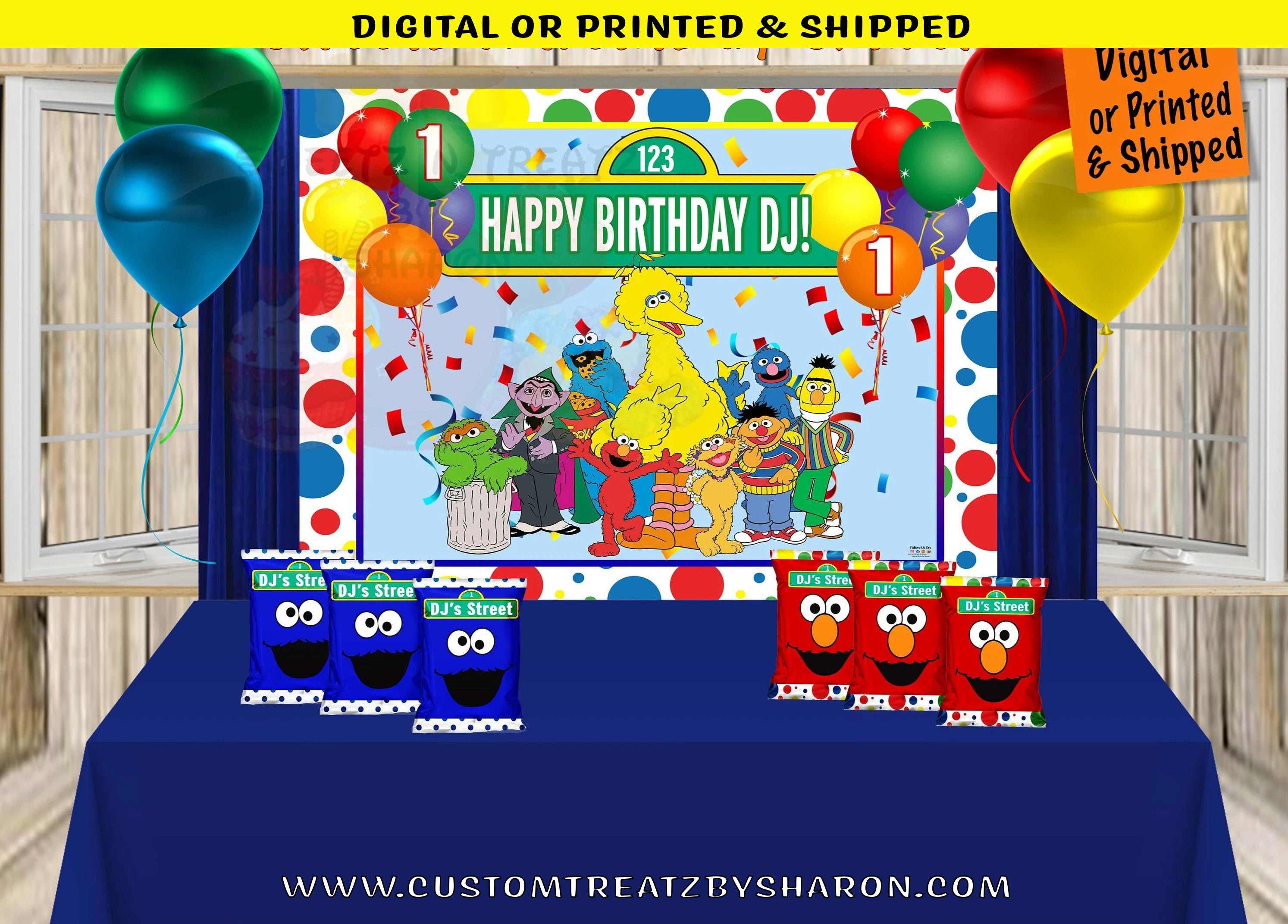 SESAME STREET BANNER