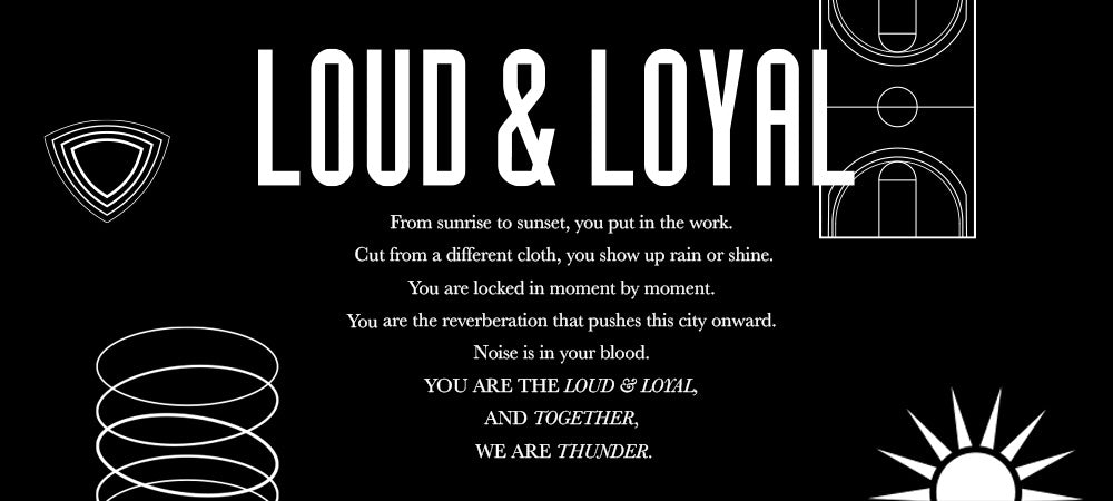 Loud and Loyal Graphic