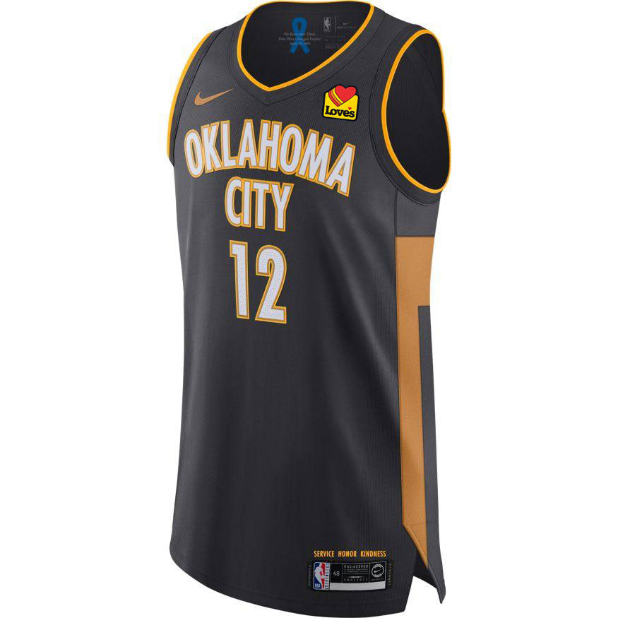 oklahoma city thunder practice shirt