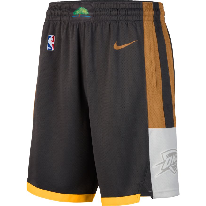 oklahoma city thunder jersey shorts