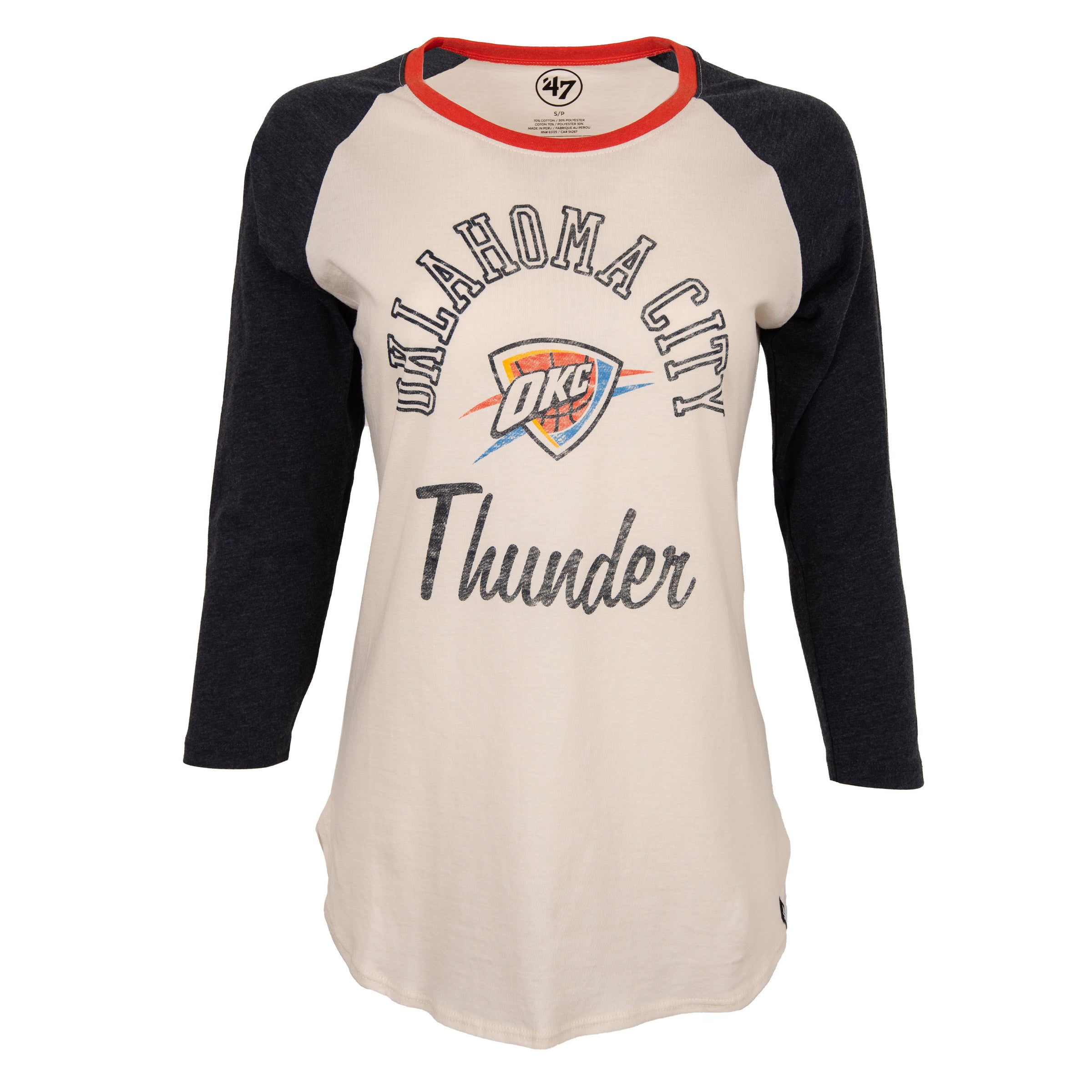 oklahoma city thunder women's t shirt