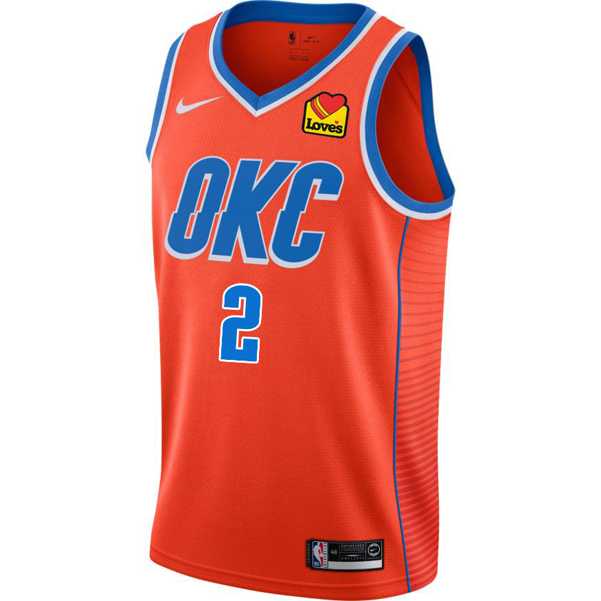 okc away jersey