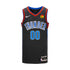 2022-23 YOUTH SWINGMAN OKLAHOMA CITY THUNDER CITY EDITION PERSONALIZED JERSEY IN GREY - FRONT VIEW