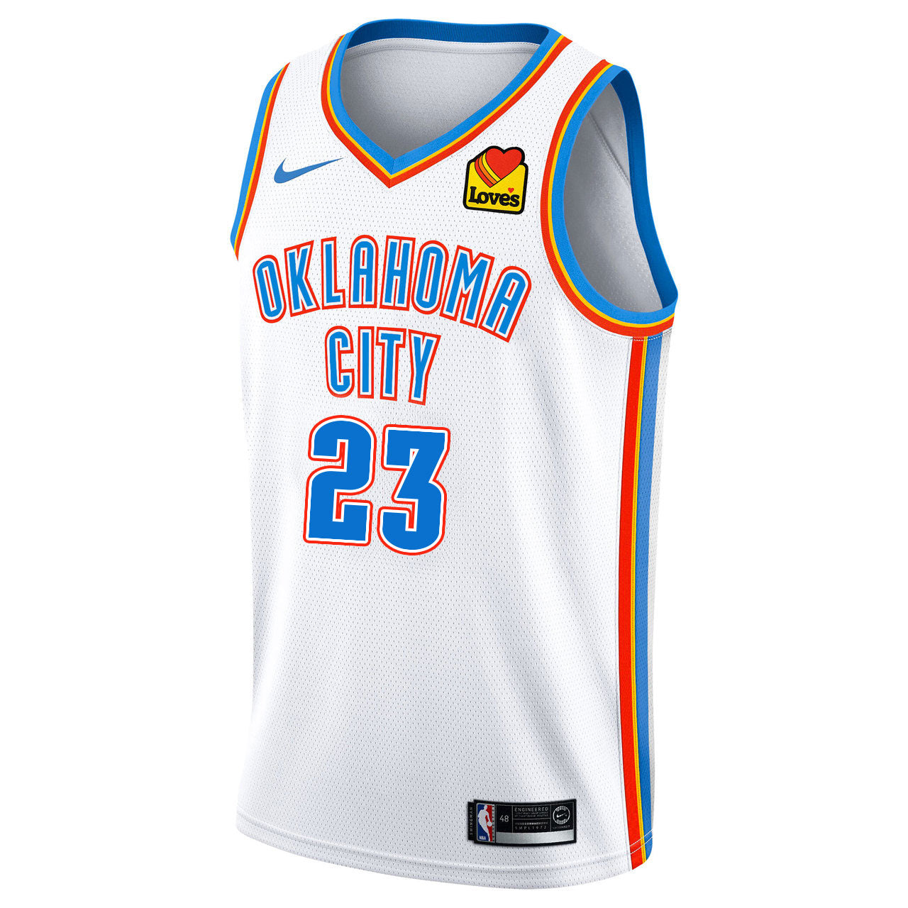 okc thunder home jersey