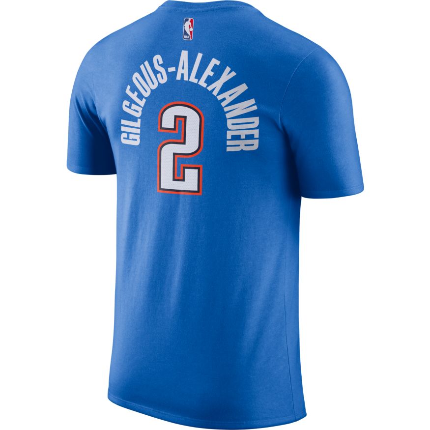 oklahoma city thunder sleeved jersey