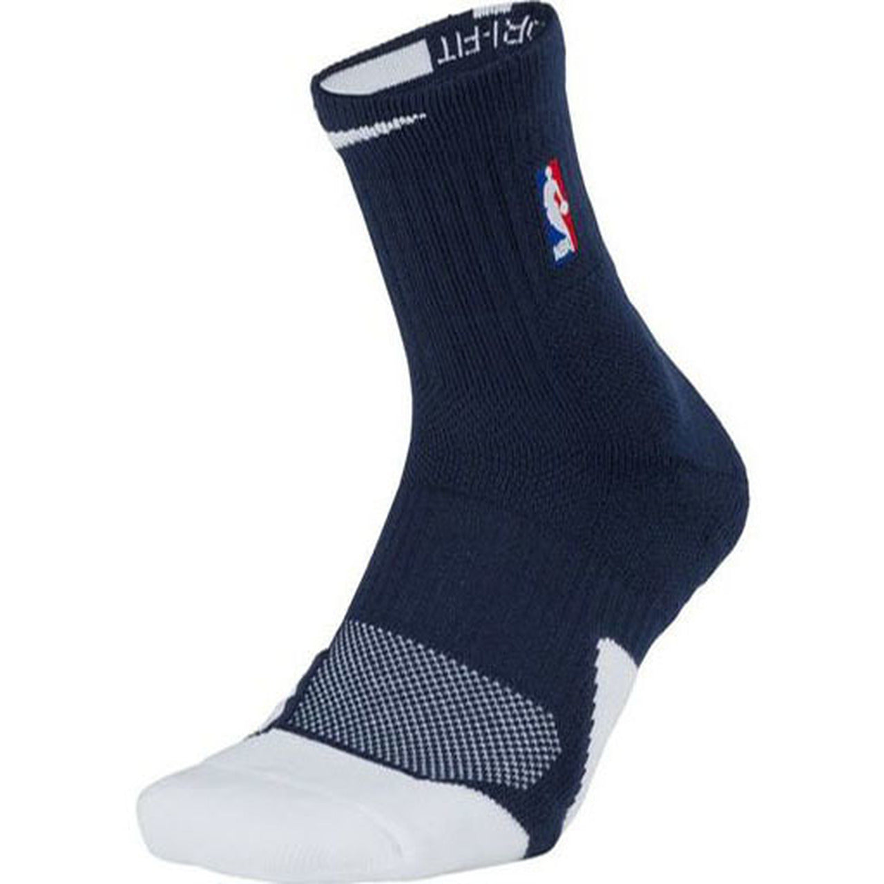 NIKE ELITE MID SOCK NAVY/WHITE – THE 