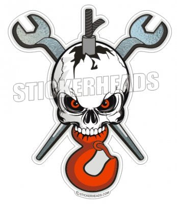 Operators Brothers of the Hook - Big Red Crane Hook & Ball - Crane Ope – Stickerheads  Stickers