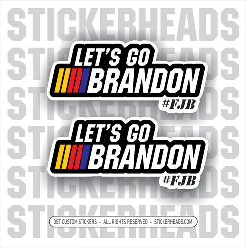 3-Pack Bumper Stickers, Let's Go Brandon, Fuck Joe Biden Stickers – Crazy  Novelty Guy