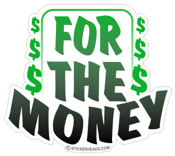 EZ MONEY $ - Work Job Sticker – Stickerheads Stickers