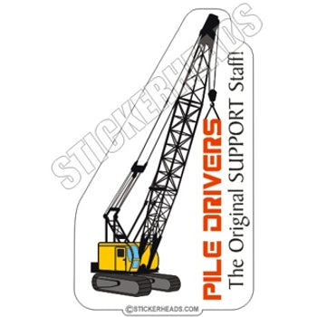 HIGH PAID HOOKER - Hook and Ball - Heavy Equipment - Crane Operator St – Stickerheads  Stickers