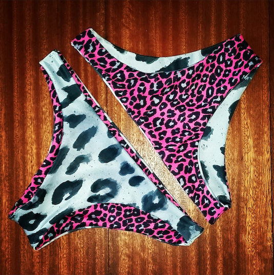 Pink Panther Hanalei Bottoms – Ranifly Bikini