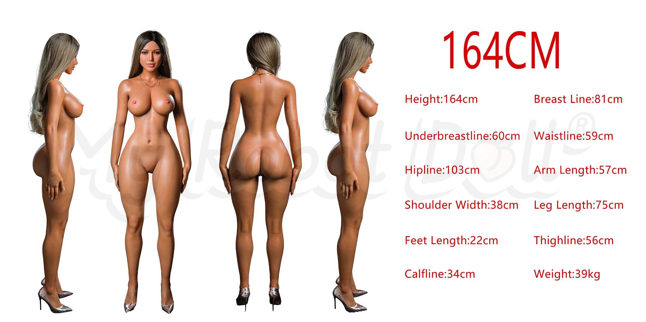 myrobotdoll.com Irontech Irontech 164cm Silicone 3D body