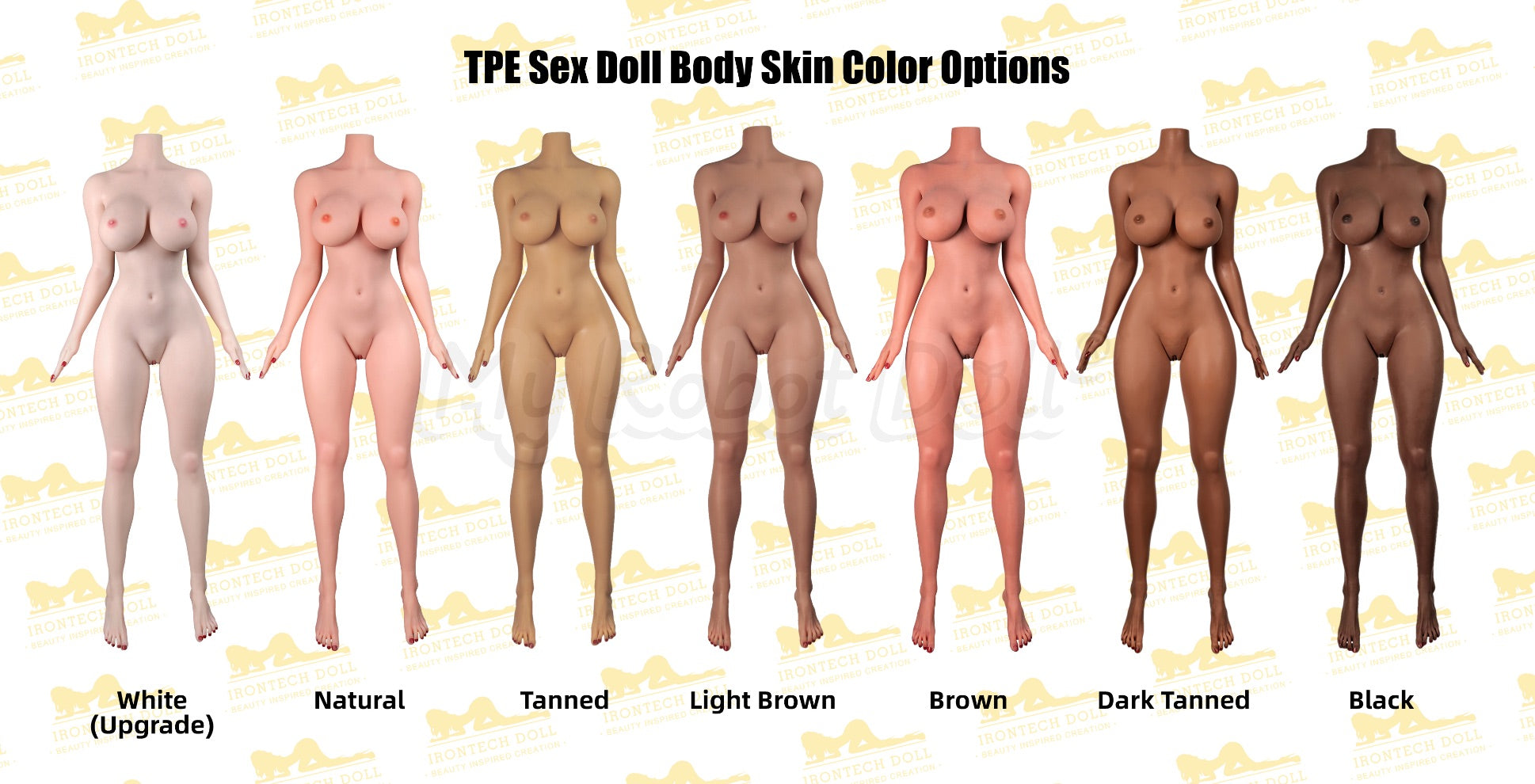 Irontech TPE Skin Colors
