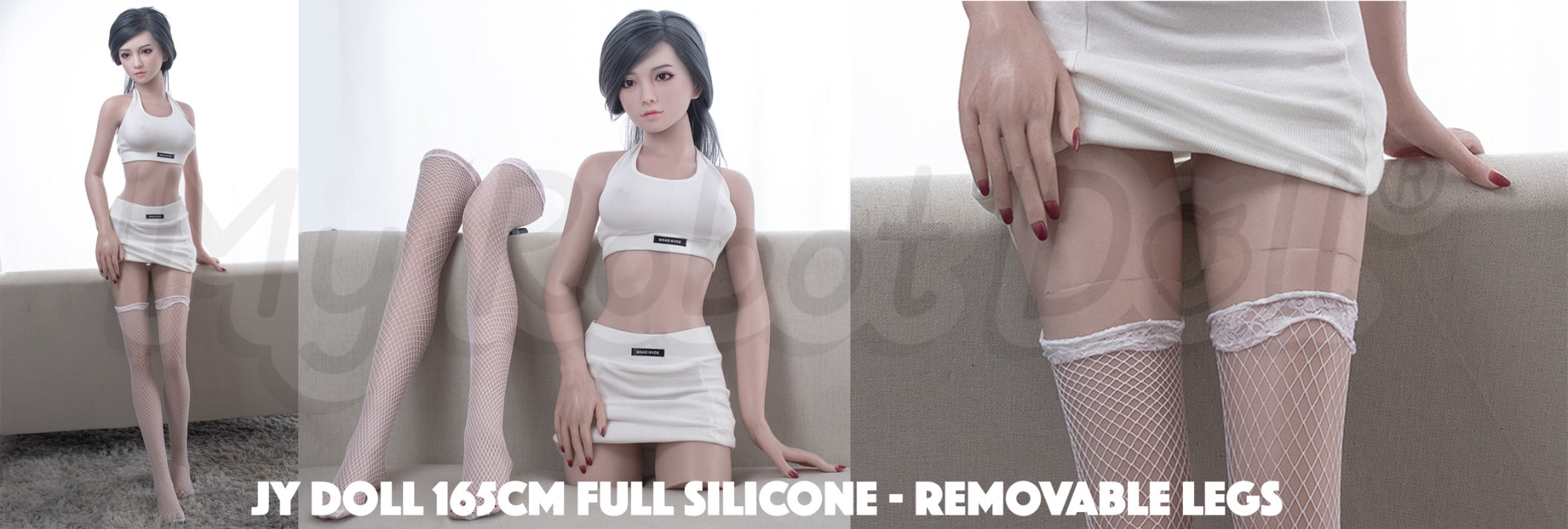 JY full silicone 165cm with non-detachable arms and detachable legs