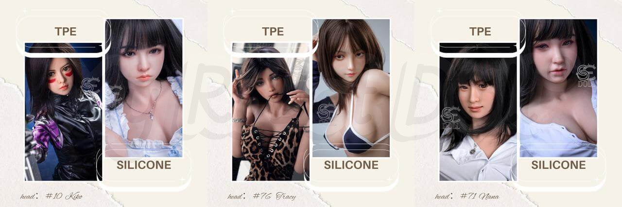 Silicone Dolls Re-created Based on Popular TPE Dolls 1