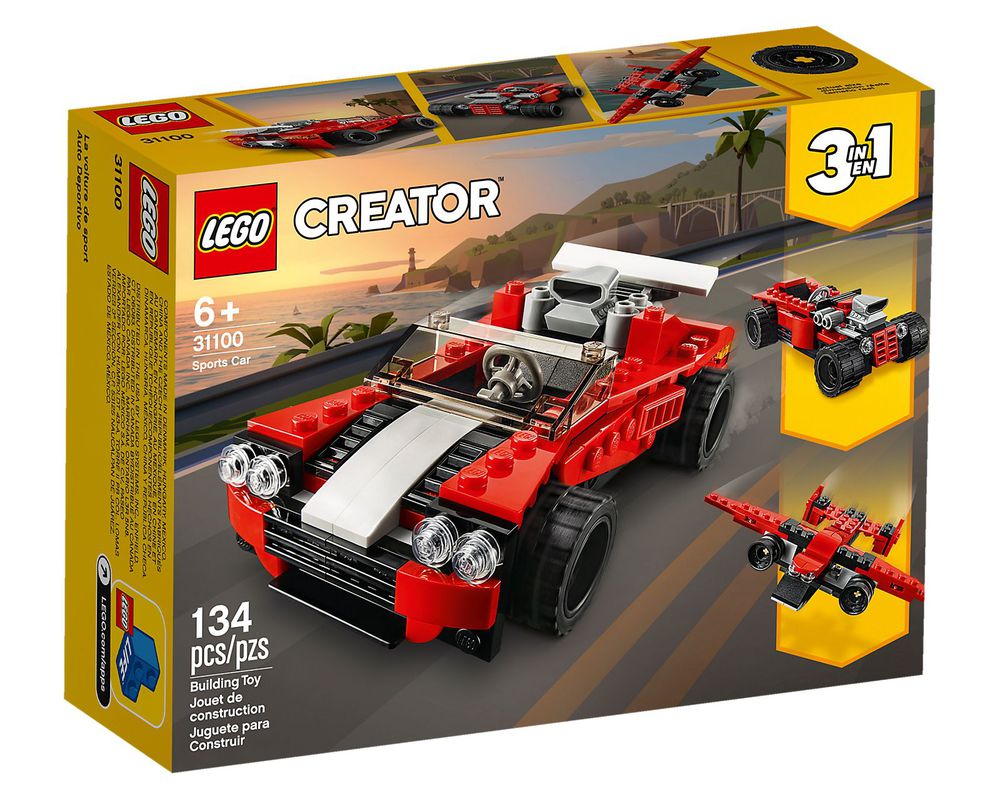 LEGO SET 31100 Sports Car alternate build | How to build it