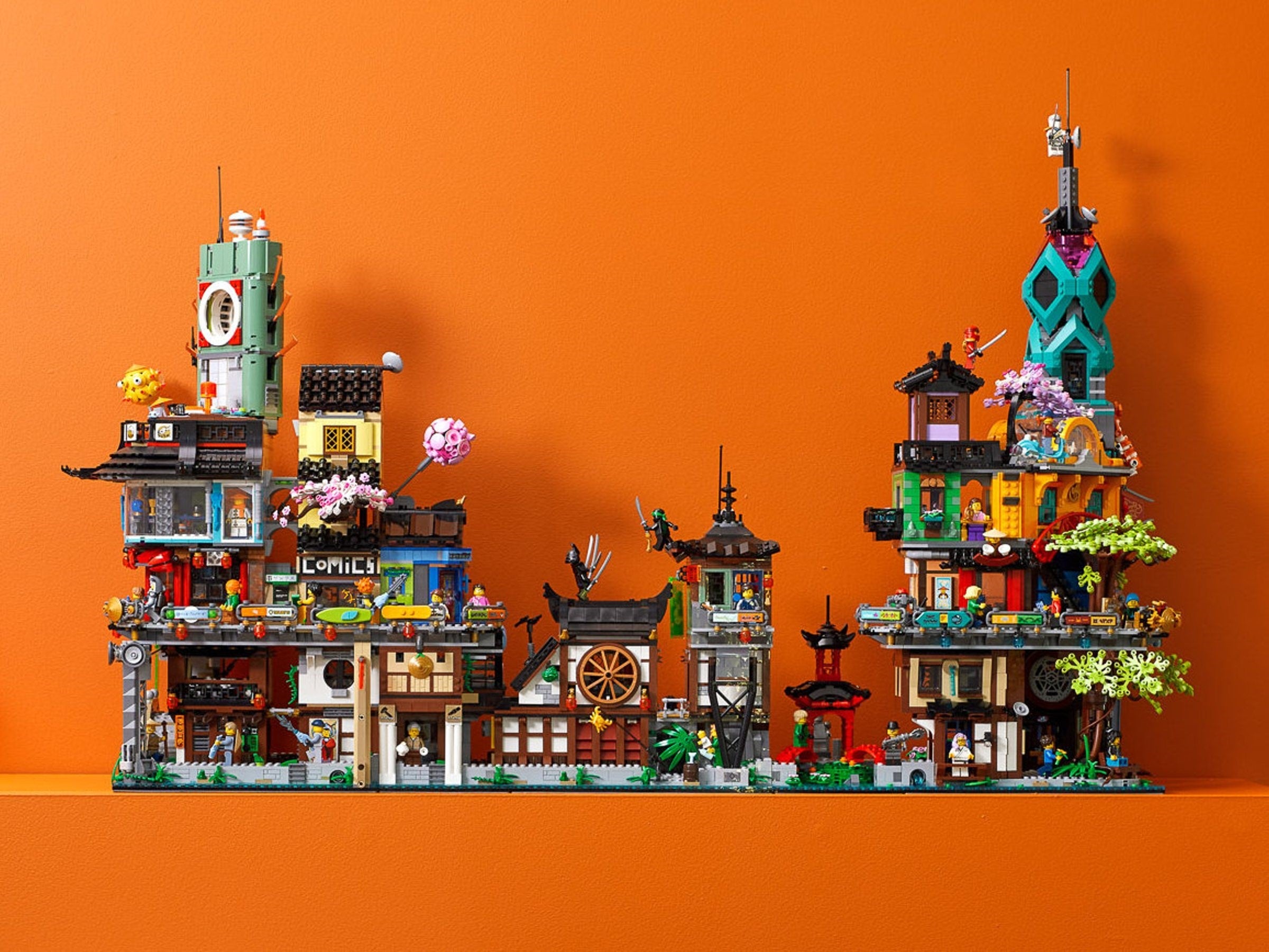 Lego Ninjago city moc ideas – How to it