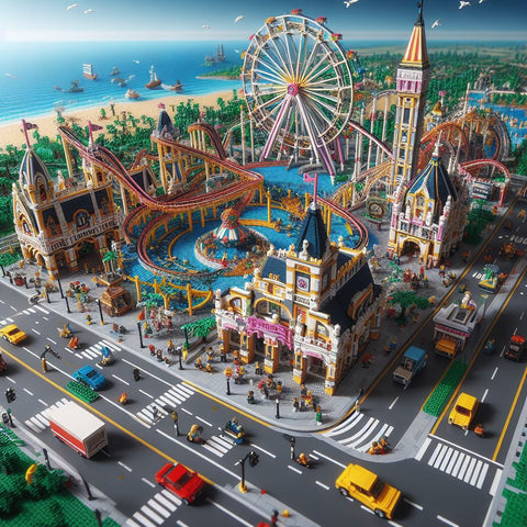 Lego MOC AI Amusement Park