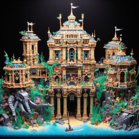 Lego Lost City of Atlantis MOC