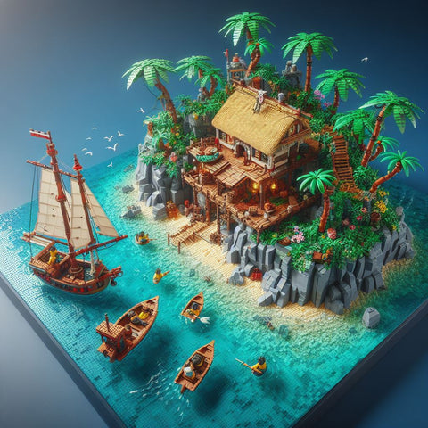 Lego MOCs Island Paradise