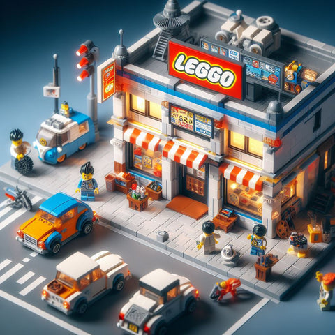 32 Lego MOCs AI ideas for Modular shops – How to build it