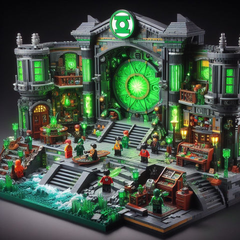 Lego moc Green Lantern