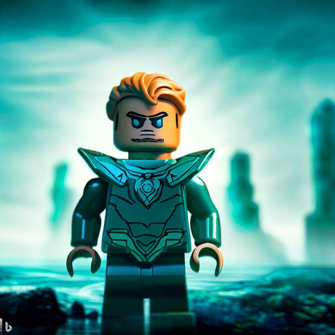 Lego minifigure Aquaman