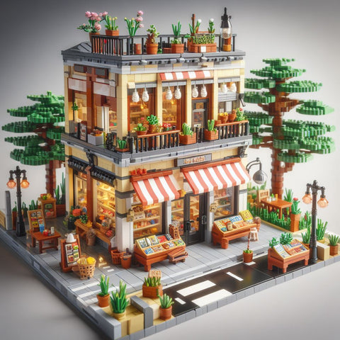 Lego MOCs Modular shops