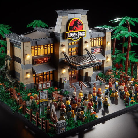 Lego MOCs Jurassic Park