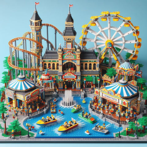 Lego MOC AI Amusement Park