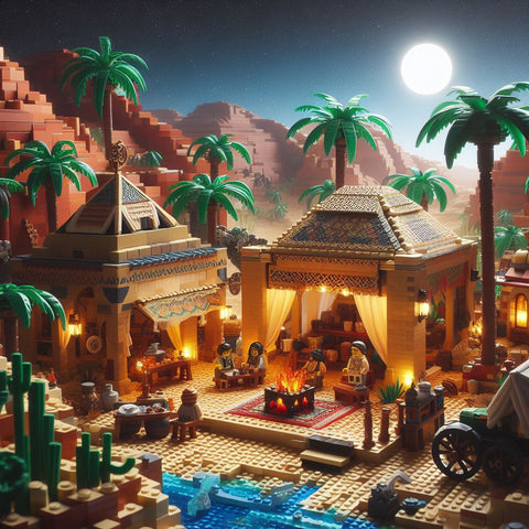 Lego MOC Desert Oasis