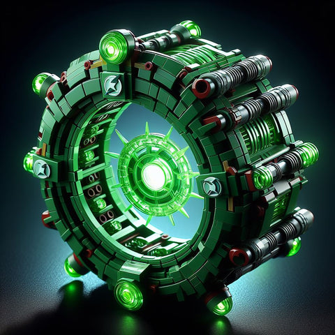 Lego moc Green Lantern