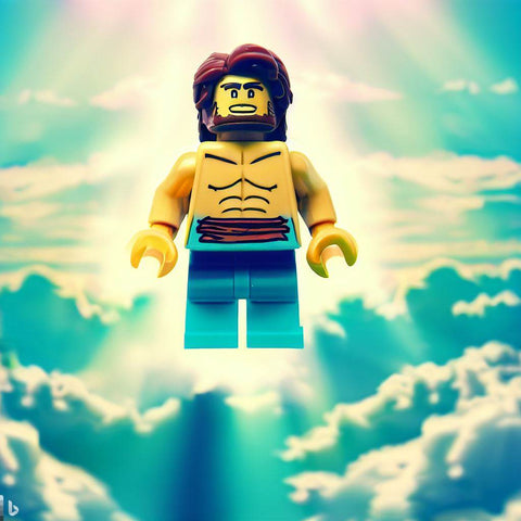 Lego minifigure Jesus