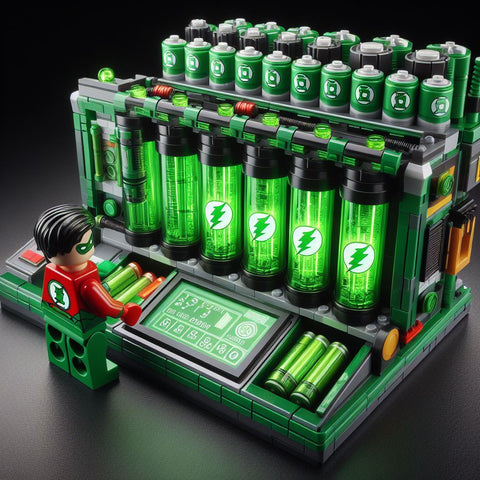 Green Lantern Power Battery Display
