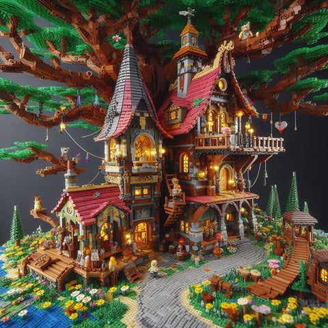 Lego MOCs Enchanted Forest