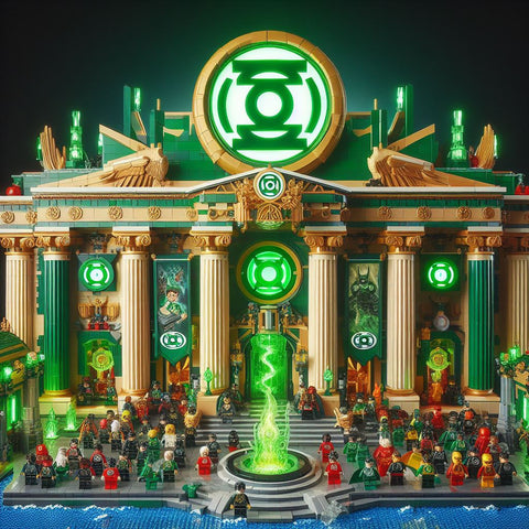 Lego moc Green Lantern