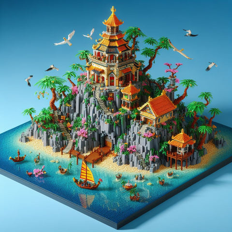 Lego MOCs Island Paradise