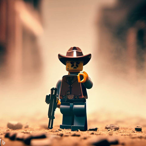 Lego minifigure cowboy