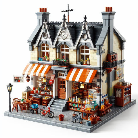 Lego MOCs Modular shops