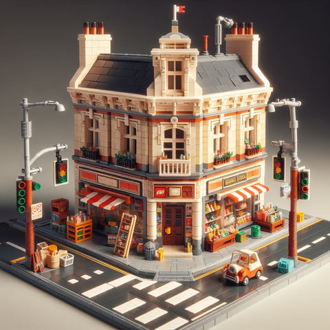 Lego MOCs Modular shops