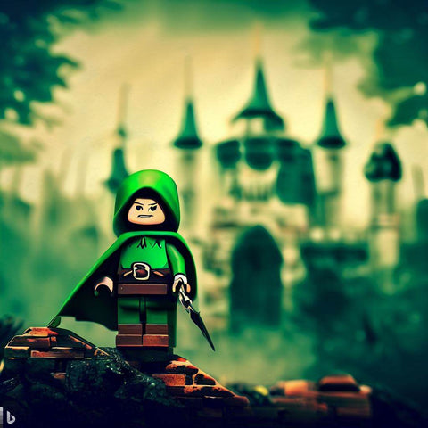 Lego minifigure Robin Hood