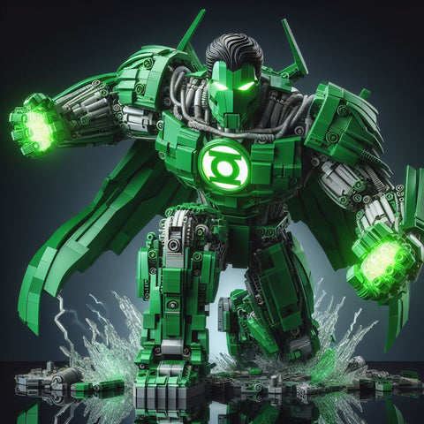 Lego moc Green Lantern