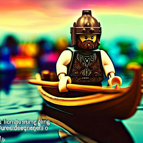 Lego minifigure Viking