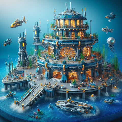 Lego moc Aquaman's Underwater Base