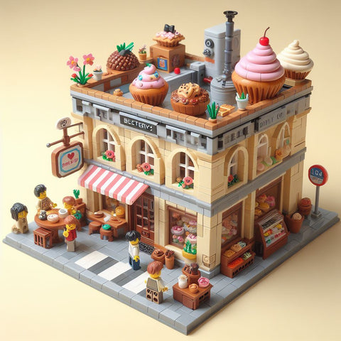 Lego MOCs Modular shops