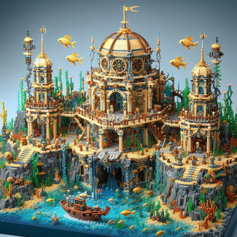 Lego MOCs Underwater Kingdom