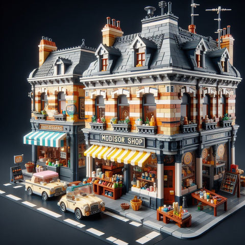 Lego MOCs Modular shops