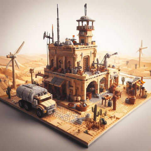 Lego Desert Outpost MOC